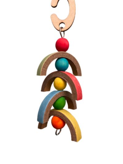 A & E Cages Happy Beaks Rippin Rainbow 1ea