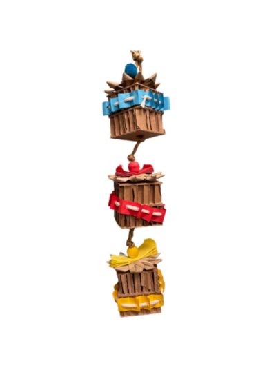 A & E Cages Happy Beaks Present Shredder Bird Toy 1ea
