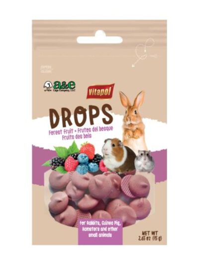 A E Cages Vitapol Drops Small Animal Treats Forest Fruit, 1ea/2.65 oz