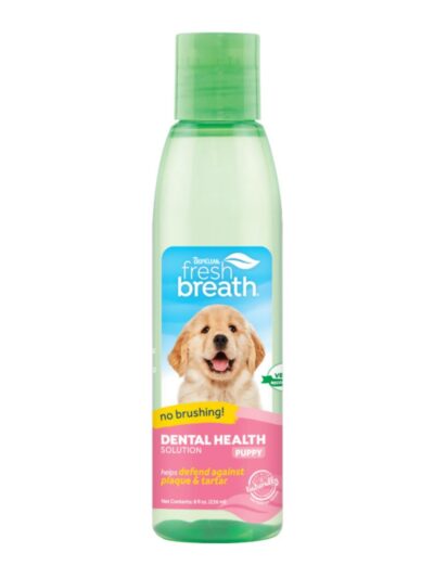TropiClean Fresh Breath Dental Health Solutions for Puppies 1ea/8oz.