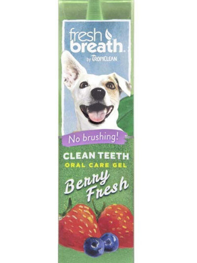 TropiClean Fresh Breath Berry Clean Teeth Oral Care Gel For Dogs 1ea/2 oz