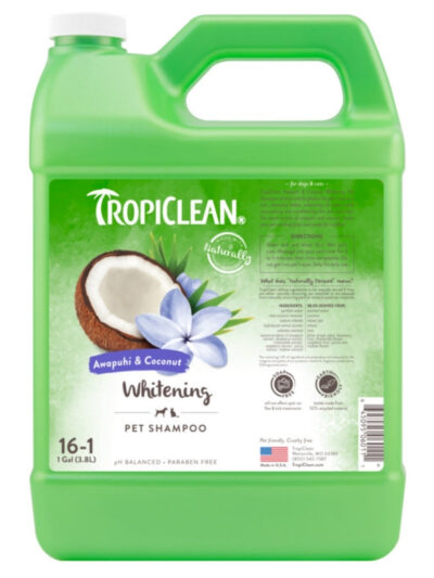 TropiClean Awapuhi & Coconut Whitening Shampoo for Pets 1ea/1 gal