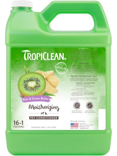 TropiClean Kiwi & Cocoa Butter Moisturizing Conditioner for Pets 1ea/1 gal