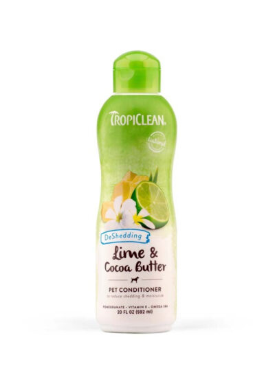 TropiClean Lime & Cocoa Butter Shed Control Conditioner for Pets 1ea/20 fl oz