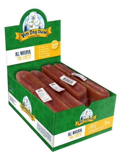 Yeti Dog 3Lb Strawberry Large Chew 14Ct Bulk Display Box