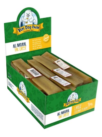 Yeti Dog 3Lb Coconut Large Chew 14Ct Bulk Display Box