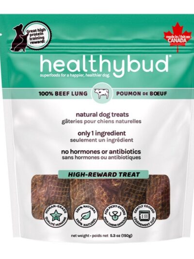 Healthy Bud Dog 5.3oz. Beef Lung