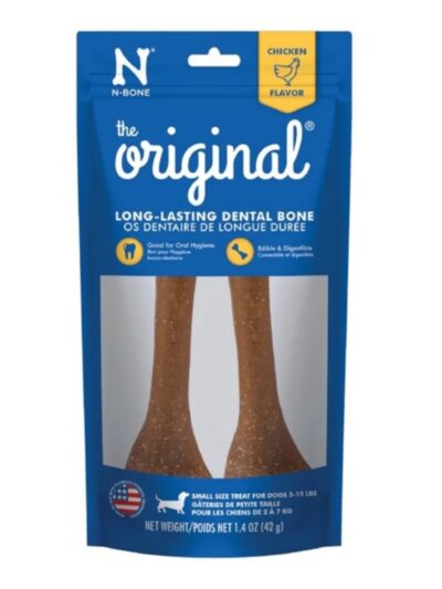 N-Bone The Original Long-Lasting Dental Bone Chicken 1ea/1.4 oz, 2 pk, SM