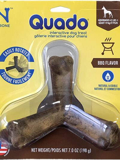 N-Bone Dog Quado Bbq Large