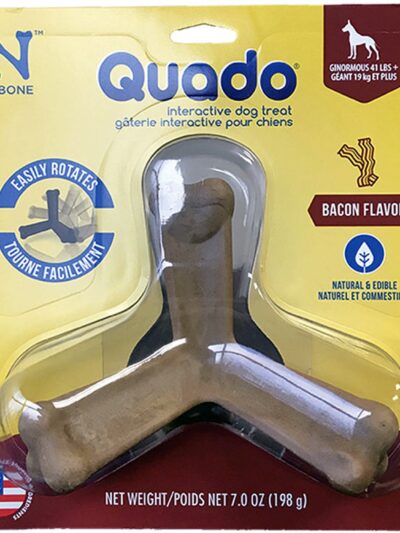 N-Bone Dog Quado Bacon Large
