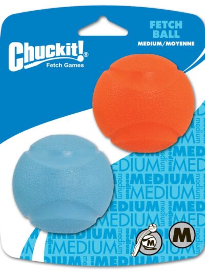 Chuckit! Fetch Ball Dog Toy Assorted 1ea/2 pk, MD