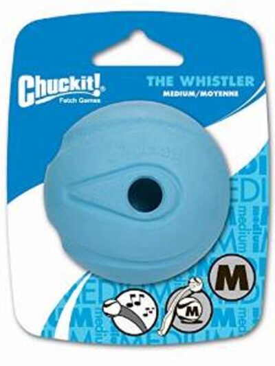 Chuckit! The Whistler Ball Dog Toy Assorted 1ea/LG
