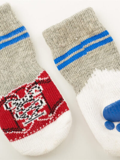 Fashion Pet Sneaker Sock Medium