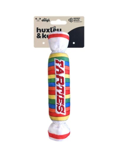 H&K Power Plush Dog Farties Large Squeak Crinkle