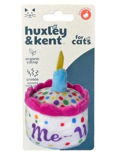 H&K C Mewow Cake Organic Catnip Plush Crinkle