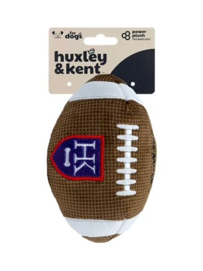 H&K Power Plush Dog Hk Football Large Squeak Crinkle