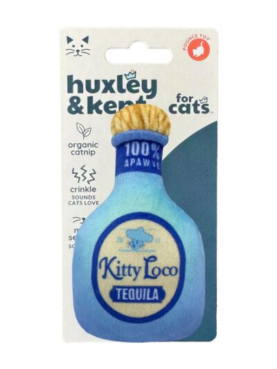 H&K C Kitty Loco Tequila Organic Catnip Plush Crinkle