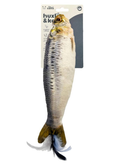 H&K C Kicker Sardine Organic Catnip Plush Crinkle