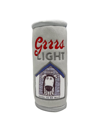 H&K Power Plush Dog Grrrs Light Small Squeak Crinkle