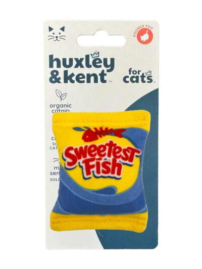 H&K C Sweetest Fish Organic Catnip Plush Crinkle