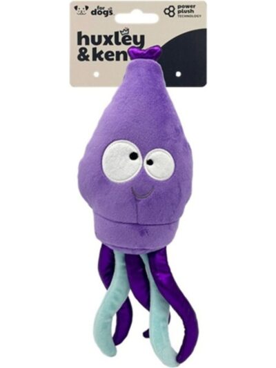 H&K Slappies D Squiggly Squid Large Plush Squeak Crinkle