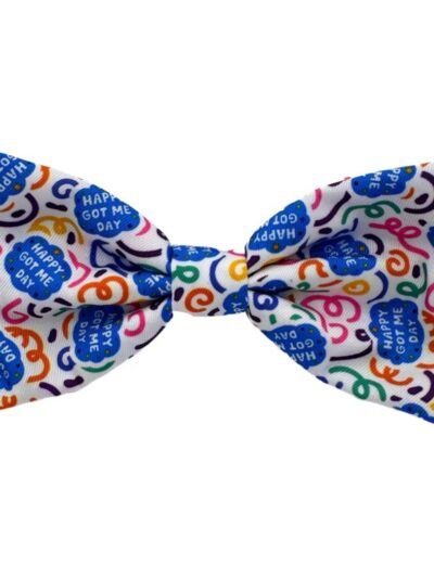 H&K Celebration D&C Bow Tie Happy Got Me Day Large