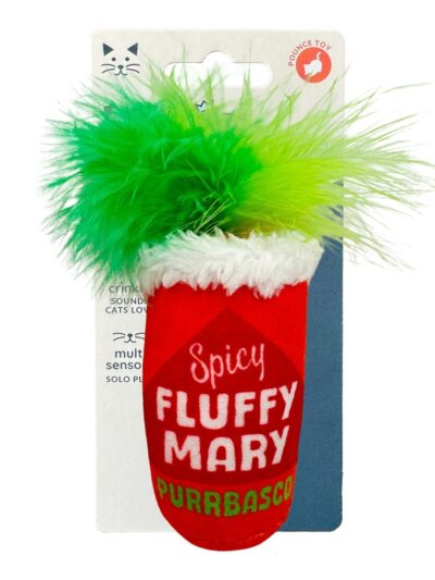 H&K C Fluffy Mary Organic Catnip Plush Crinkle