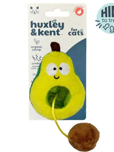H&K C Popper Avocado Organic Catnip Plush Crinkle
