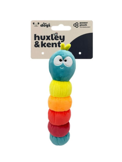 H&K Fetchies D Caterpillar Small Plush Squeak Crinkle