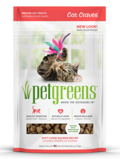 Pet Greens Cat Craves Semi-Moist Soft Cat Treats Salmon 1ea/3 oz