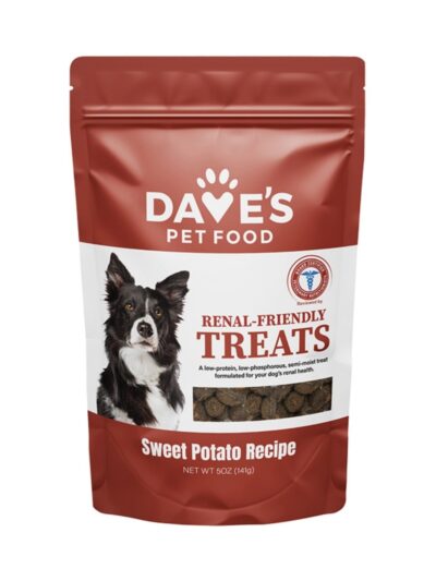 Dave'S Pet Food Dog Renal Treat Sweet Potato 5Oz