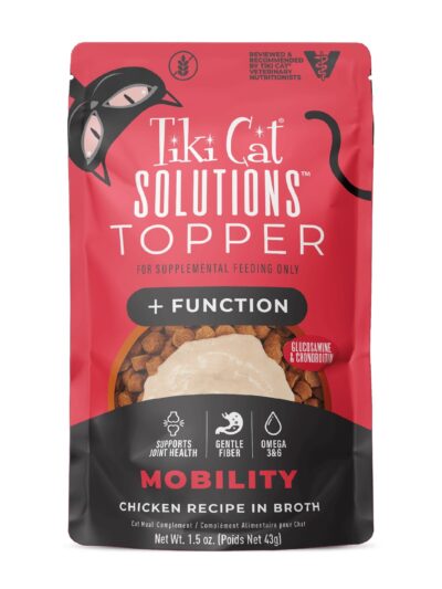 Tiki Pet Cat Solutions Topper Mobility 1.5oz. (Case of 12)