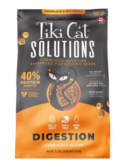 Tiki Pet Cat Solutions Digestion Lamb 5.6Lb