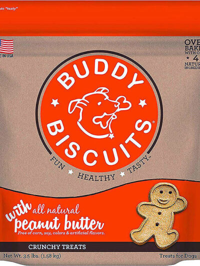 Cloud Star Dog Buddy Biscuits Peanut Butter 3.5Lb