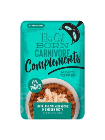 Tiki Pet Complements Chicken & Salmon 2.1Oz (12 per unit)