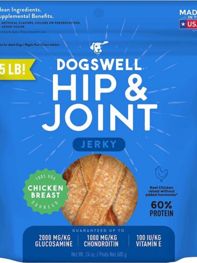 Dogswell Hip & Joint Grain-Free Jerky Dog Treat Regular Chicken 1ea/24 oz