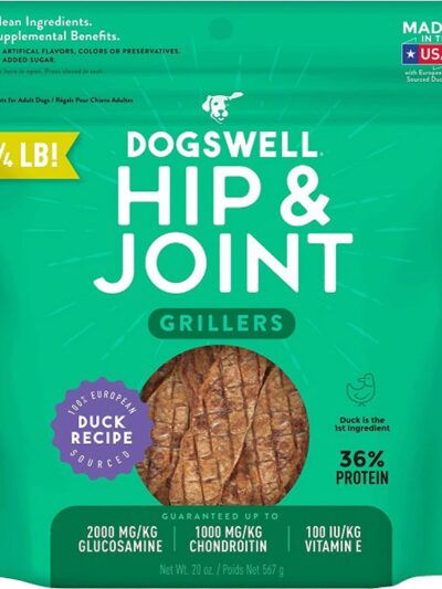 Dogswell Hip & Joint Grillers Grain-Free Dog Treats Duck 1ea/20 oz