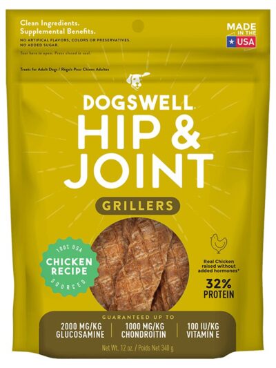 Dogswell Hip & Joint Grillers Grain-Free Dog Treats Chicken 1ea/12 oz