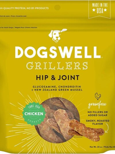 Dogswell Hip & Joint Grillers Grain-Free Dog Treats Chicken 1ea/24 oz