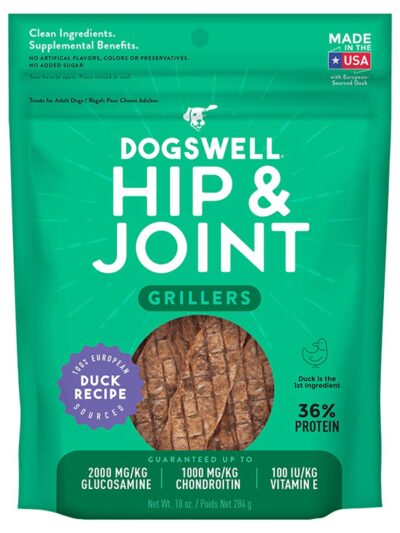 Dogswell Hip & Joint Grillers Grain-Free Dog Treats Duck 1ea/10 oz