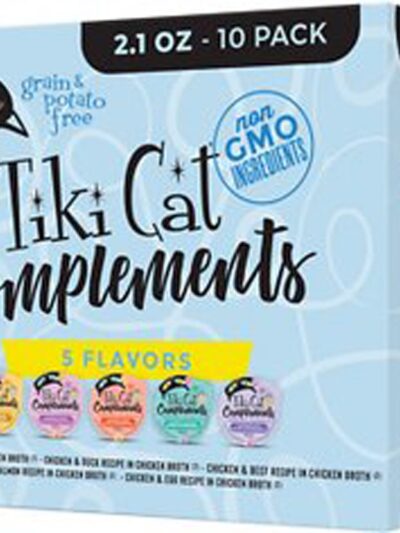 Tiki Pets Complements 2.1 oz. Variety Pack (Case of 10)