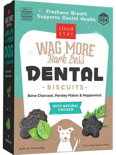 Cloud Star Dog Dental Chicken Charcoal 14oz.