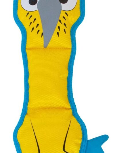 Outward Hound Invincibles Fire Dog Toy Biterz Blue Footed Boobie 1ea/MD