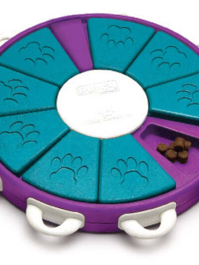 Nina Ottosson Twister Interactive Dog Toy Purple 1ea/LG, 13.25 in