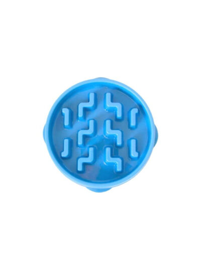 Outward Hound Fun Feeder Slo-Dog Bowl Blue 1ea/SM