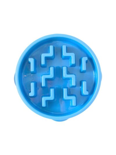 Outward Hound Fun Feeder Slo-Dog Bowl Blue 1ea/LG