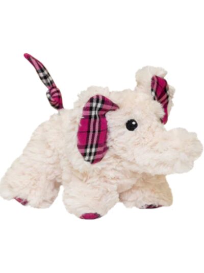 Snugarooz Ella The Elephant White/Plaid 11in.