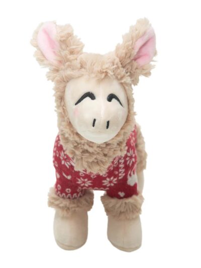 Snugarooz Holiday Lady The Llama 10in.