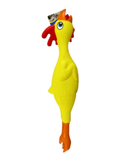 Petsport USA NaturFlex Natural Latex Rubber Dog Toy Chicken, 1ea/16 in, Jumbo