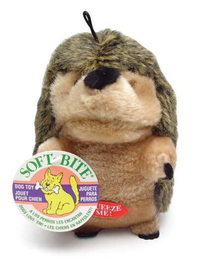 Aspen Grunting Hedgehog Plush Dog Toy Multi-Color 1ea/LG